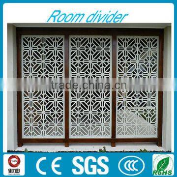 Stainless steel laser cut interior room divider