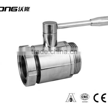 Ball valve for sanitary or industry