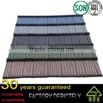 real factory wholesale price Discount!!!decorative house colored Classic Metal Sheet Roof Tile