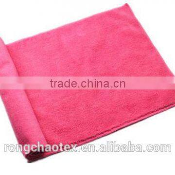 Professional fleece fabric polar fleece fabric microfiber face towel with CE certificate