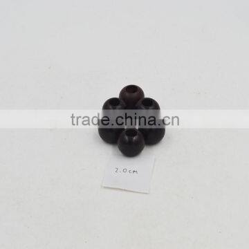 20mm Diameter Painted African Wood Beads