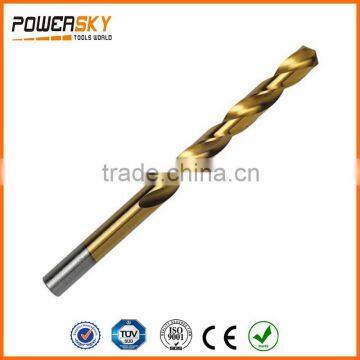 DIN338 titanium nitride coating metal twist drill bits