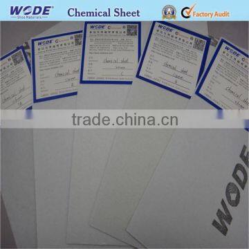 Chemical sheet Toe Puff Back Counter Reinforce For Shoe Making