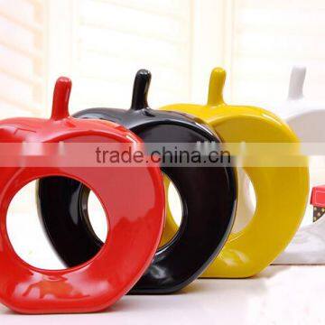 Ceramic decorative apple