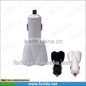 Rocket Dual USB 4.2a car charger with usb socket