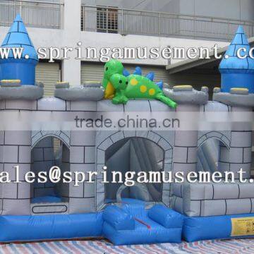 Crocodile classical inflatable party jumper and slide combo castle SP-CM025