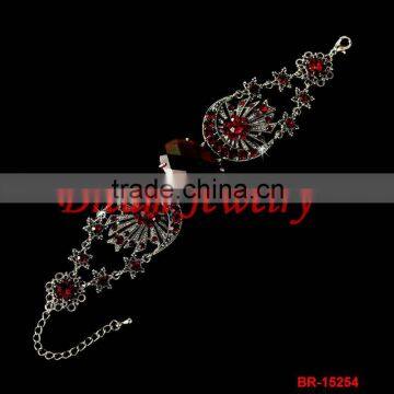 2012 fashion red rhinestone bracelets