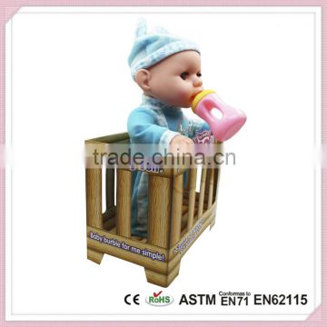 Plastic Connecting Toys Cheap Reborn Baby Dolls For Sale With Bottle Plastic Vinyl Baby Doll