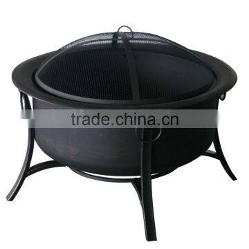 28" deep bowl fire pit