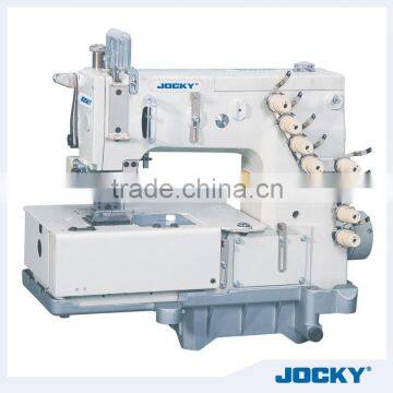 JK1508P flat bed multi-needle double chain stitch sewing machine