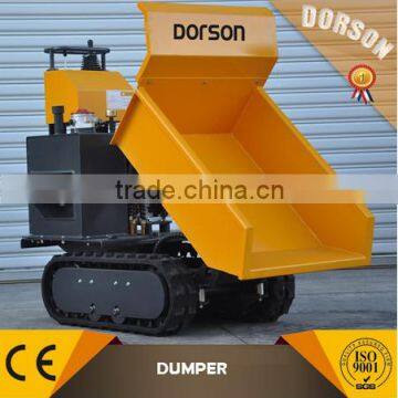 multi-fuction crawler track chassis vehicle dumper / mini crawler dumper