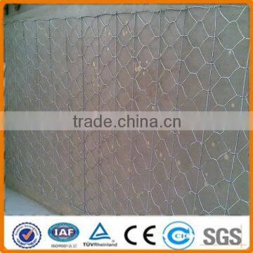 electric galvanized Hexagonal wire mesh gabion box