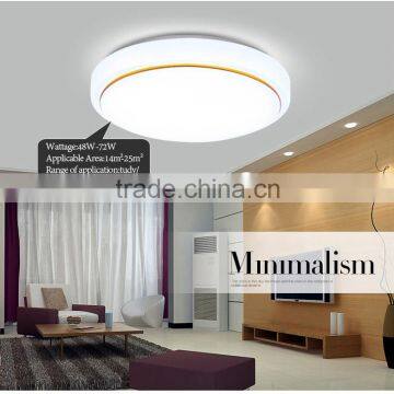 220-240V 48W 3600lm warm/nature/daylight 3 color temperature changeable round led ceiling lights