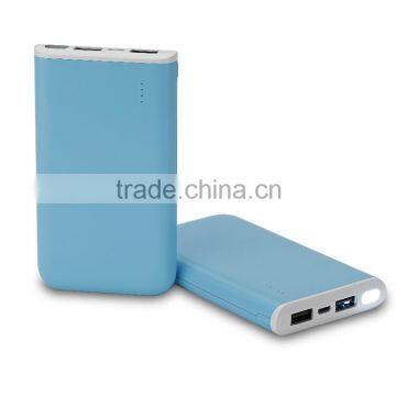 OPPUM Lighting 5V 1.5A 10000mAh mobile powerbank Li-polymer cell power bank charger VT-786