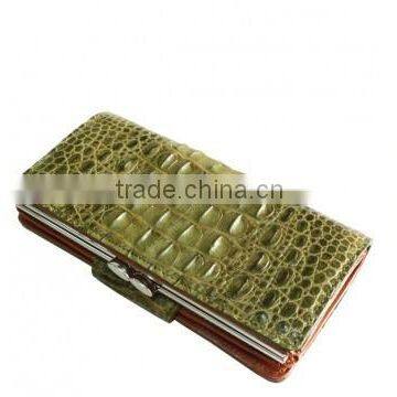 Crocodile leather wallet for women SWCRW-020