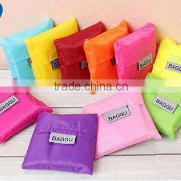 Large Foldable Nylon Shopping Bag With Custom Logo photo-2