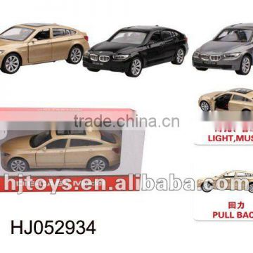 1:32 pull back metal car with light & music HJ052934