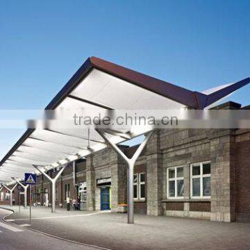 New Design ETFE Economical Toll Stations Membrane Structure With Self-cleaning photo-2