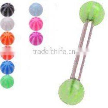 Fashion Piercing Jewerly,UV Barbell