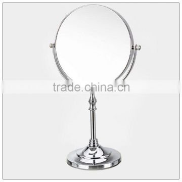 Desk standing metal stand table cosmetic mirror