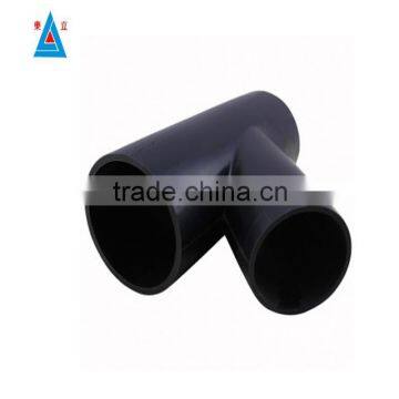 socket joint fusion hdpe tee from china