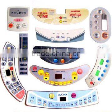 PC Color Printing Membrane Keypad