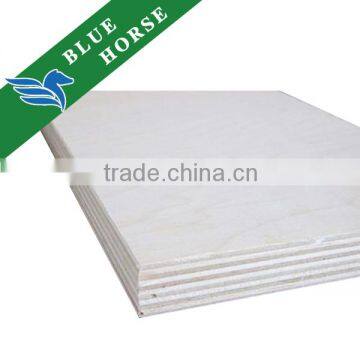 Very good quality bleached white poplar plywood from linyi city