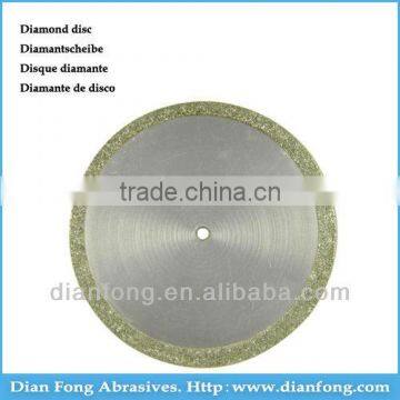 A40D30 40mm Flexible Miniature Solid Dental Edge Coated Diamond Disc Diamond Wire Saw