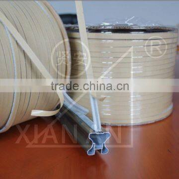 weather strip with adhesive for aluminum alloy