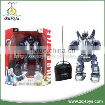 Intelligent robot toys 40 mhz robot boy toys walking robot toy with sound and light