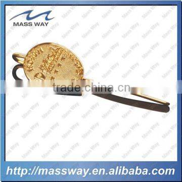 Souvenir Custom Golden Gift Brass Etched Bookmark photo-4