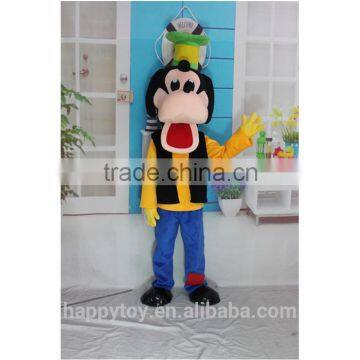 HI CE hot sale High Quality Goofy Dog costume, custom cartoon mascot costume