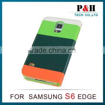 Ultra Slim View Leather Case For Samsung Galaxy S6 Edge photo-5