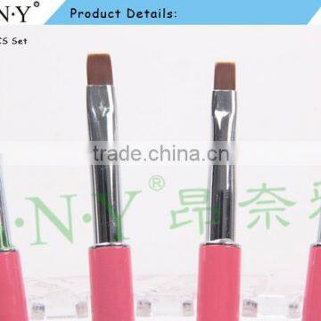 ANY Nail Art Beauty Design UV Gel Nails Building Rhinestone Pink Nail Brush Pennelli Quality Choice photo-4