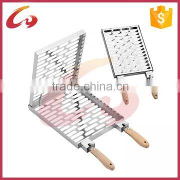 Useful square barbecue stainless steel grill