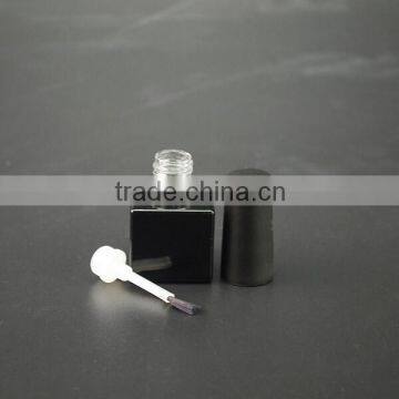 China Empty Black 15ml Square Nail Polish Bottle photo-2