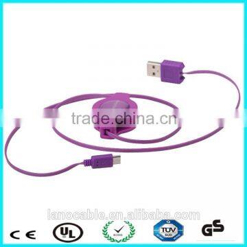 Special OEM color and logo micro usb cable retractable                        
                                                                                Supplier's Choice