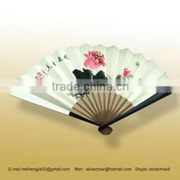 Handicraft Silk Bamboo Hand Fan