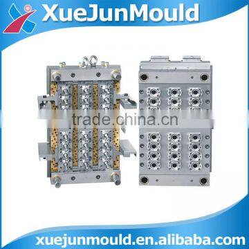 Plastic injection hot runner pill bottle preform mould 24 cavity