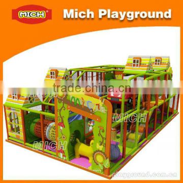 Indoor adventure playground equipment with time tunnel