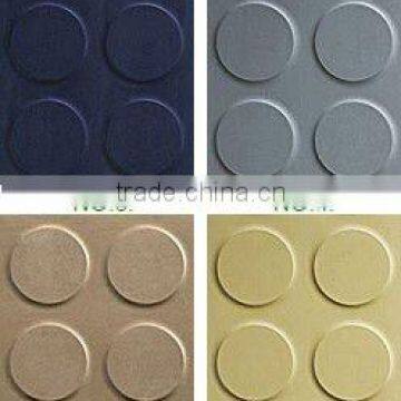 I plant mainly produces roud button rubber mat (yellow )