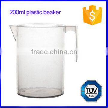 200ml plastic measuring beaker with handle