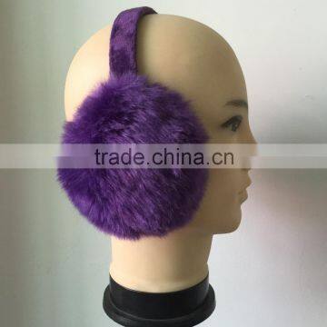 New Artificial Fox fur Earmuffs Autumn And Winter Keep Warm Wool Ear muffs Winter Ear Warmers