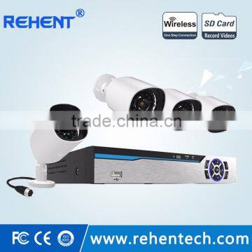 2016 New 720P HD Home Outdoor Infrared PLC Security Camera NVR Kit with XMeye APP Remote View