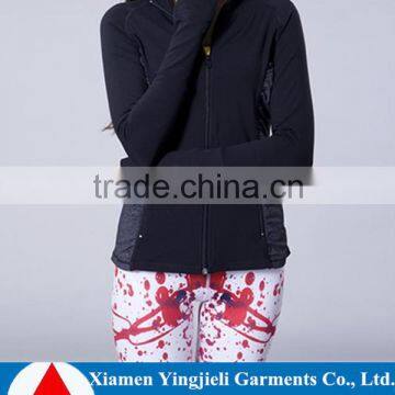 Yoga women custom lady fitness sports jacket