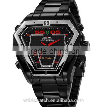 WEIDE WH1102B-2 Luxury Men Digital Sport Watch Cheap Silicone Watches for Men photo-3