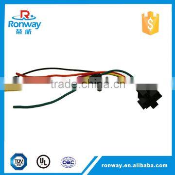 Ronway factory supply high quality 12V 40A auto relay socket wire harness