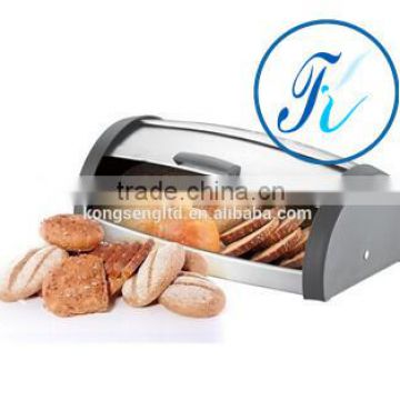 Stainless Steel Roll-top Bread Box