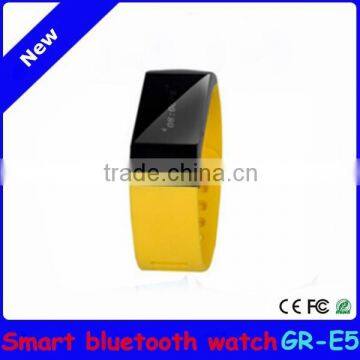 GR-E5 Corporate gift smart bluetooth bracelet sport bluetooth watch for Android /IOS