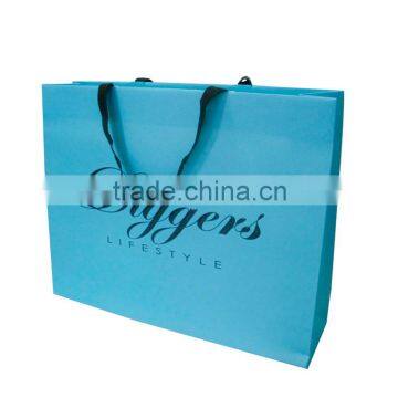 Luxury Printed white card cheap price high quality clothing shopping paper bag (BLY4-1678PP)